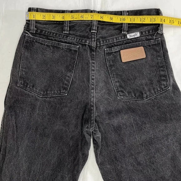 Vintage black faded Wranglers size 27 - Picture 5 of 6